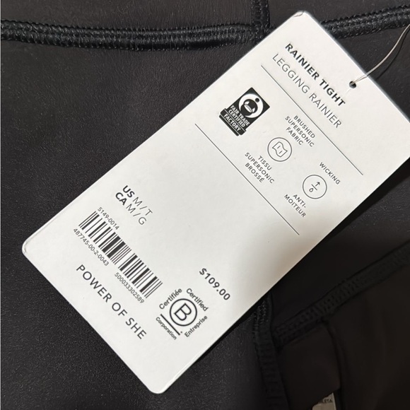 Athleta Rainier Tight // Black - Picture 10 of 16
